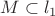 $M\subset l_1$