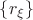 $\{r_\xi\}$