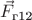 $\vec{F}_\text{г12}$ $\vec{F}_\text{г12}$