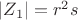 $|Z_1|=r^2s$