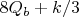 ${8Q_b+k/3}$