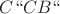 $C``CB``$