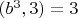 $(b^3,3)=3$