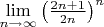 $\lim\limits_{n\to\infty}\left({2n+1\over2n}\right)^n$