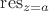 $\mathrm{res}_{z=a}$