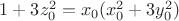 $1+3z_0^2=x_0(x_0^2+3y_0^2)$