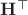 $\mathbf H^\top$