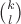 ${k}\choose{l}$
