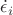 $\dot{\epsilon}_{i}$