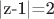 |z-1|=2