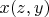 $x(z,y)$