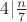 $4|\frac{n}{7}$