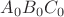 $A_{0}B_{0}C_{0}$ $A_{0}B_{0}C_{0}$
