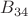 $B_{34}$