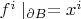 $f^i\mid_{\partial B}=x^i$