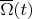 $\overline \Omega(t)$