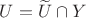 $U=\widetilde{U} \cap Y$