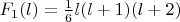$F_1(l)=\frac16l(l+1)(l+2)$