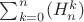 $\sum_{k=0}^n(H_n^k)$