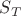$S_T$