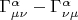 $\Gamma^{\alpha}_{\mu \nu} - \Gamma^{\alpha}_{\nu \mu}$