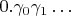 $0.\gamma_0\gamma_1\ldots$