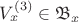 $V_x^{(3)}\in\mathfrak B_x$