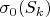 $\sigma _0(S_k)$