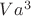 ${V} {a}^3$