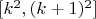$[k^2,(k+1)^2]$