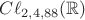 $C\ell_{2,4,88}(\mathbb R)$