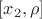 $[x_2,\rho]$