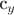 \text{c}_{y}