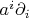 $a^i\partial_i$
