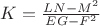 $K=\frac{LN-M^2}{EG-F^2}$