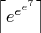 $\left\lceil e^{e^{e^7}} \right\rceil$