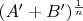$(A'+B')^{\frac{1}{n}}$