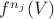 $f^{n_j}(V)$