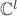 $\mathbb{C}^l$