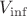 $V_{\inf}$ $V_{\inf}$