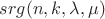 $srg(n, k,\lambda,\mu)$
