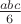 $\frac{{abc}}{6}$
