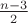 $\frac {n-3}2$