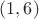 $(1,6)$