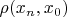 $\rho(x_n,x_0)$