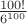 $\frac{100!}{6^{100}}$