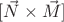 $[\vec N\times \vec M]$