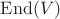 $\mathrm{End}(V)$