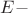 $E-$