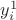 $y^1_i$
